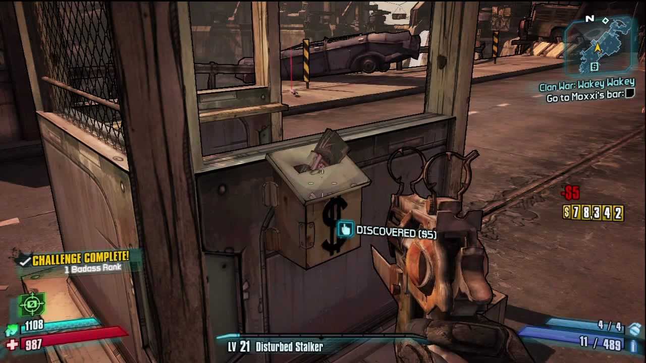 Borderlands 2 - Bloodshot Ramparts Area Challenges