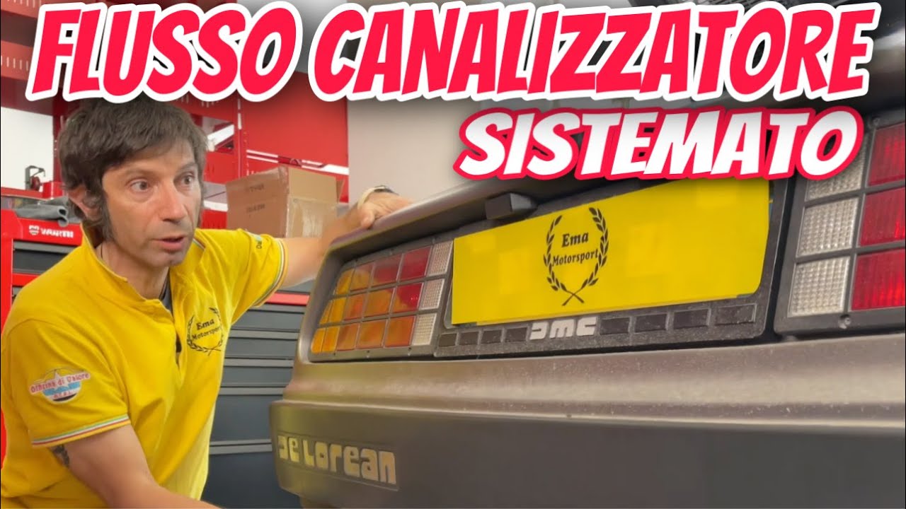 CANDELE, SPINTEROGENO, CAVI CANDELE, ACCENSIONE SU DELOREALN DMC12 E SI VIAGGIA NEL TEMPO