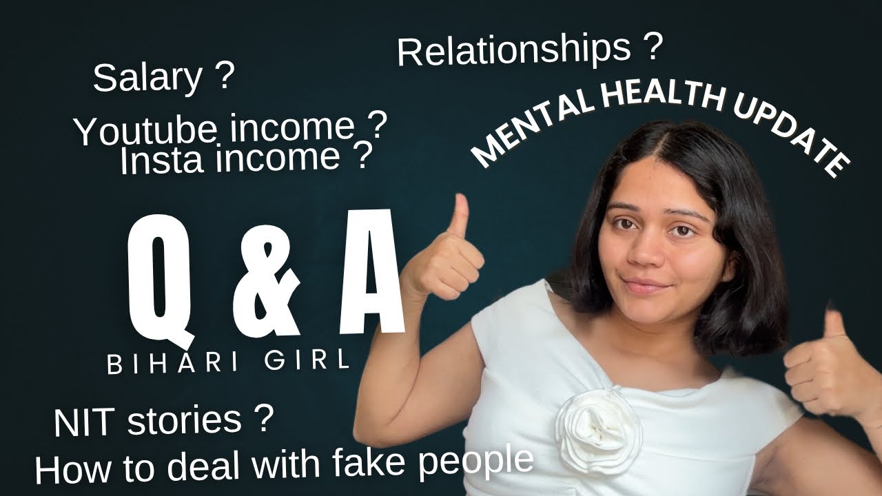 QnA video 😉| why I quit YouTube | All about a Bihari girl 😊
