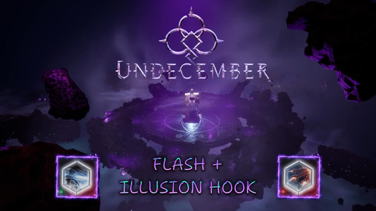 Undecember Flash + Illusion Hook ENDGAME build 1 trillion DPS #undecember #언디셈버 #arpg #惡月十三