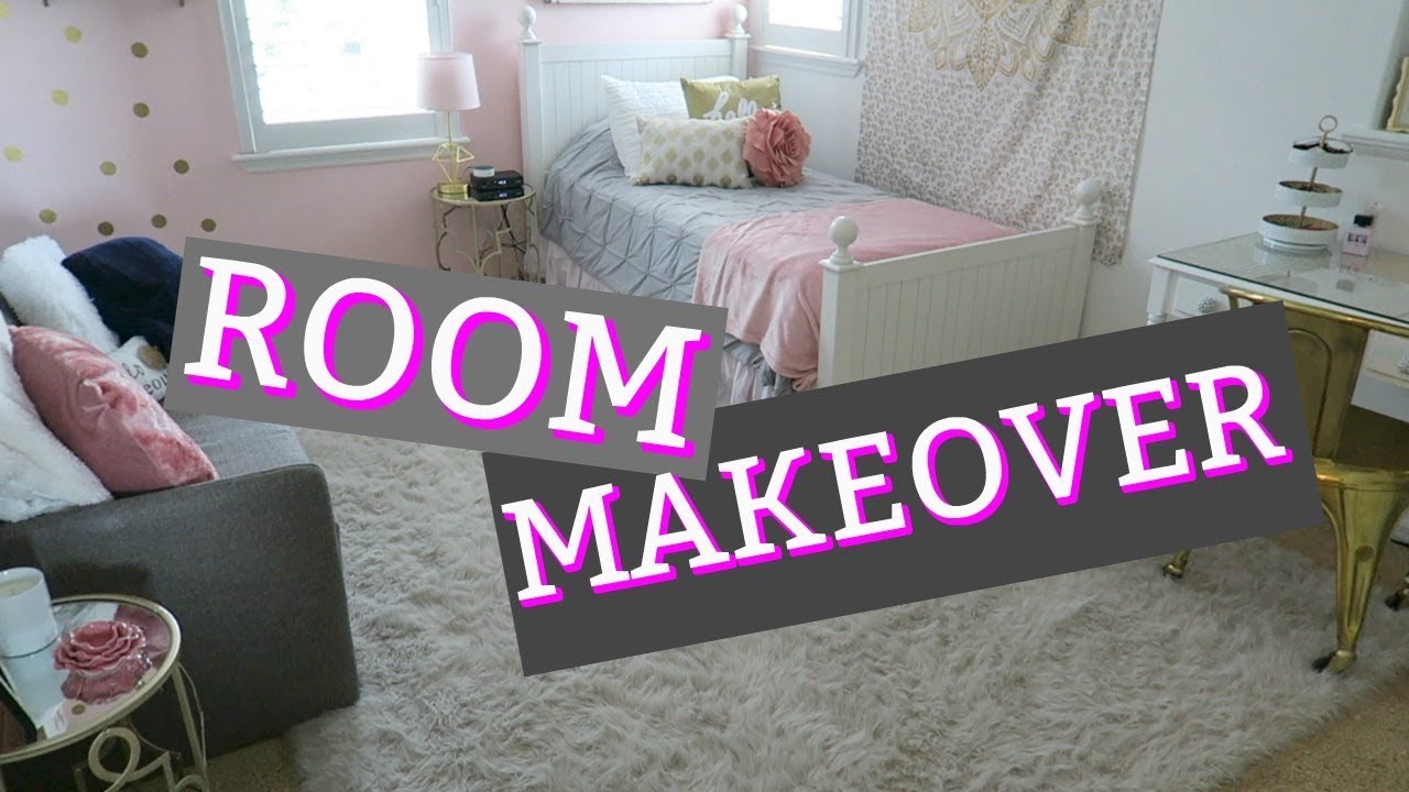 EMMA'S NEW CLOSET TOUR! MAKING OVER HER ROOM!