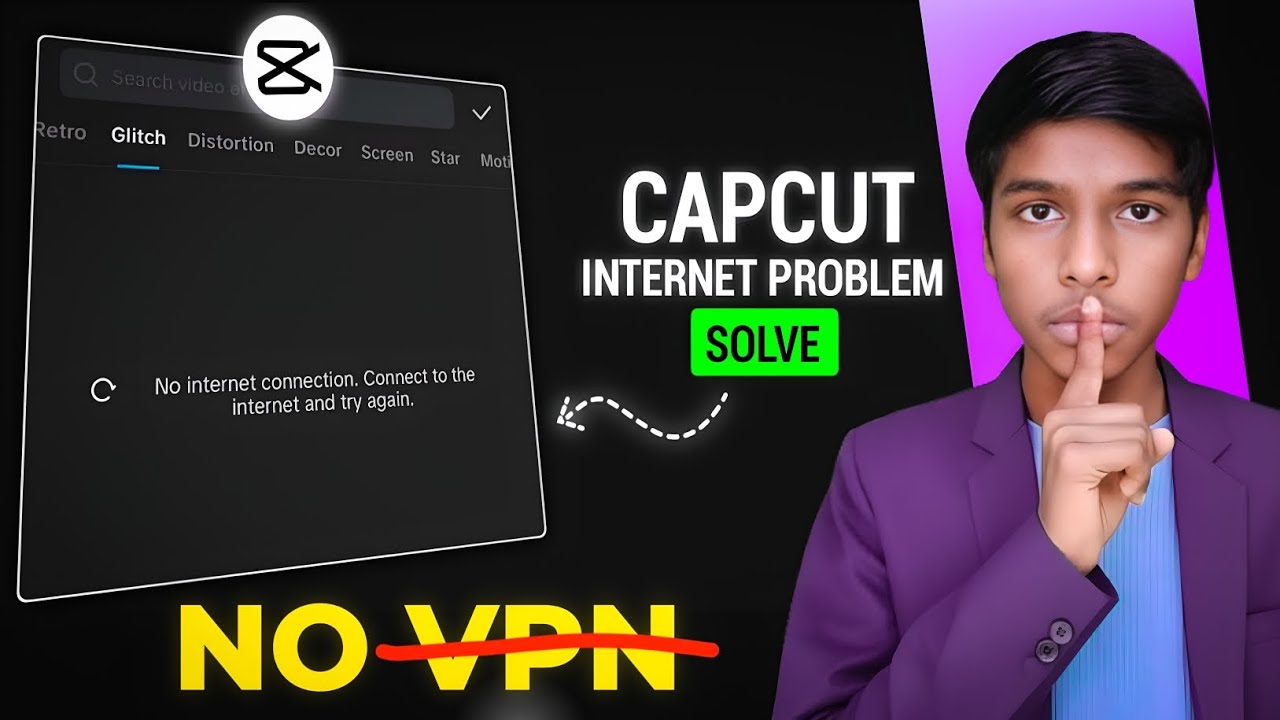 Capcut Network Problem Solve in 2 Minutes 🙂|Capcut |