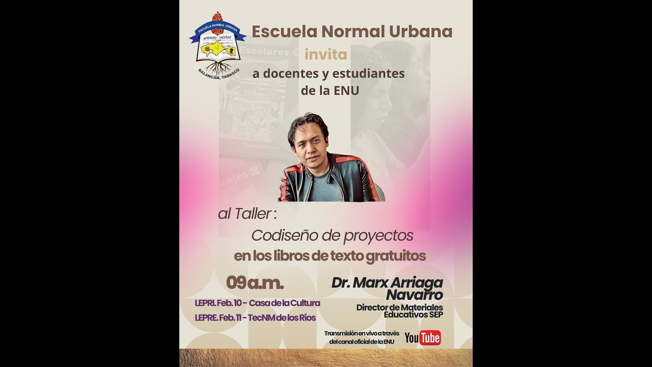 Taller: Codiseño de proyectos en los libros de texto gratuitos.