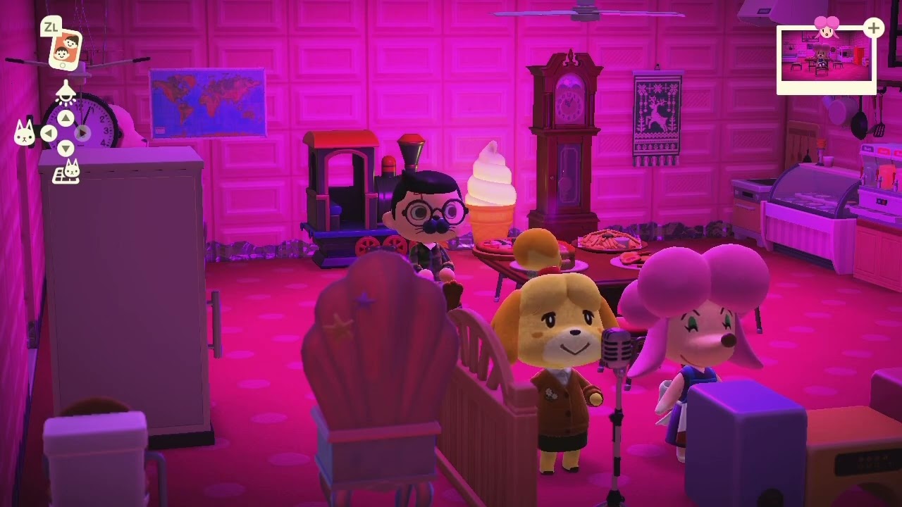 Animal Crossing New Horizons singing moments 67