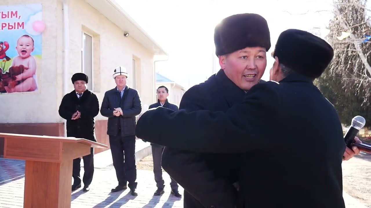 Ленин айыл өкмөтүндөгү №11 Б.Арзиева атындагы балдар бакчасынын ачылуу аземи. 17.12.2021