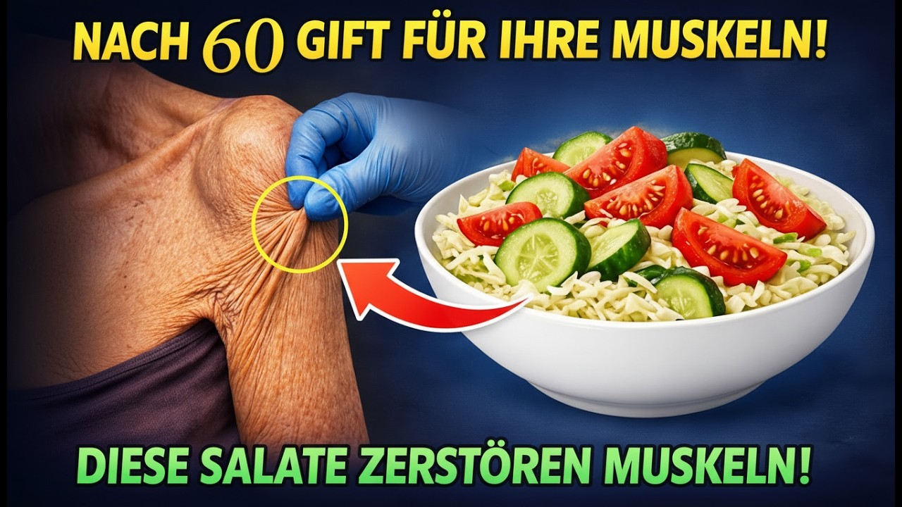 Hören Sie auf, DAS zu essen! 5 „gesunde“ Lebensmittel, die nach 60 Muskelabbau verursachen können