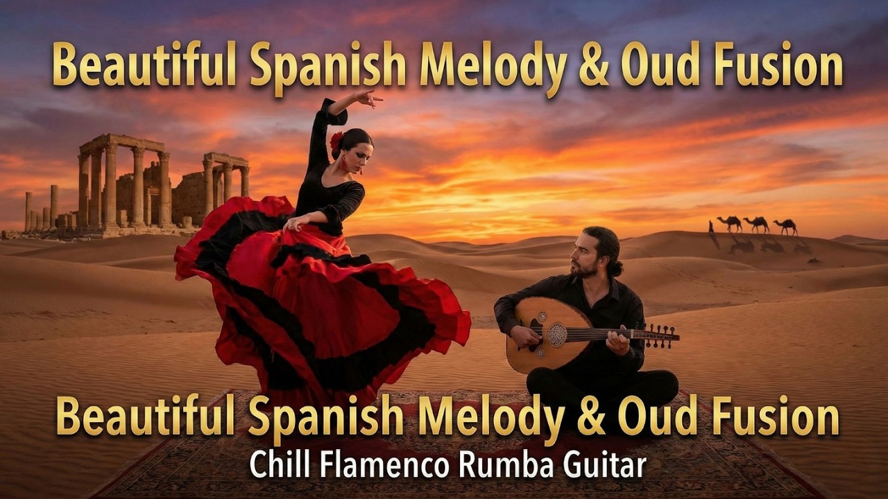 Beautiful Spanish Melody & Oud Fusion – Chill Flamenco Rumba Guitar