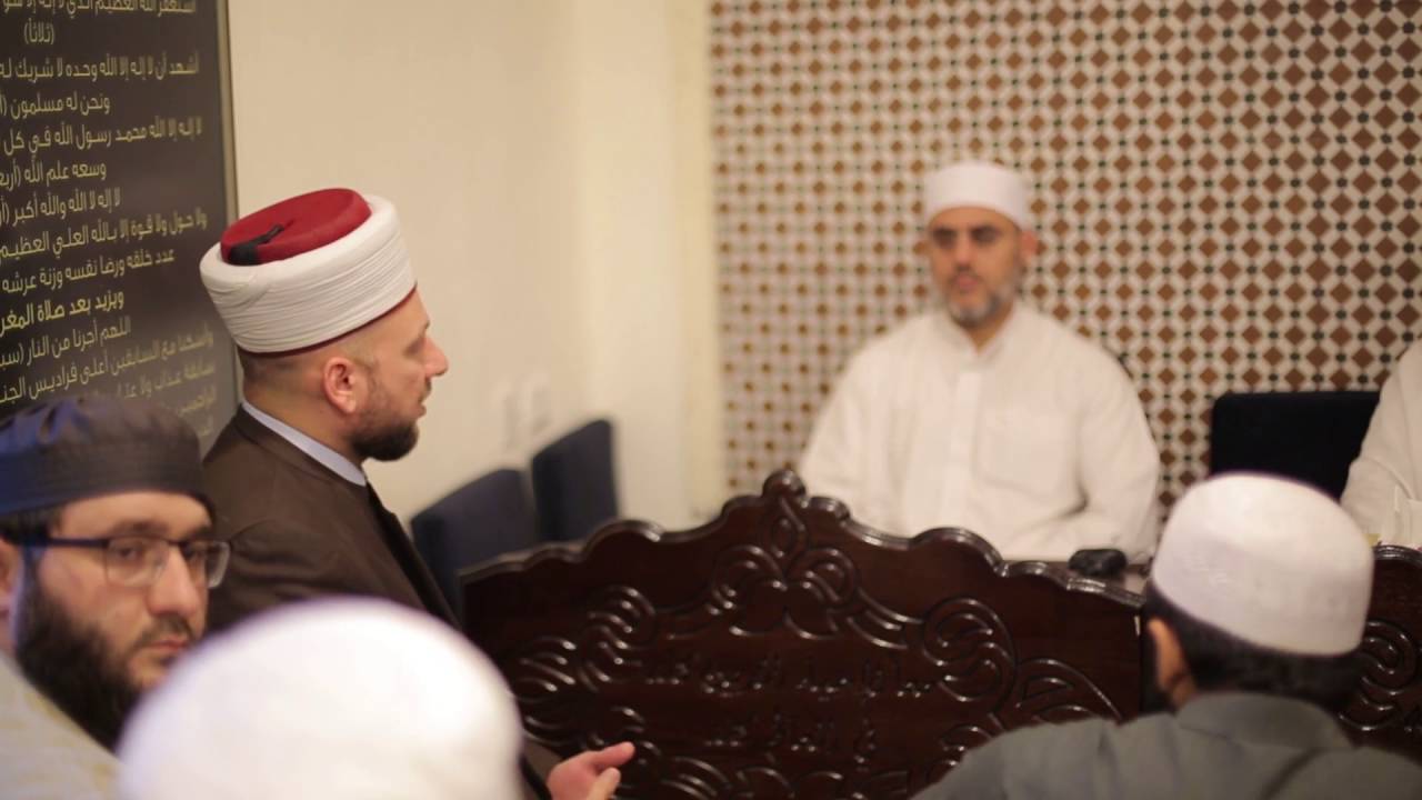 محاضرة الشريف حاتم العوني في معهد المعارج للدراسات الشرعية