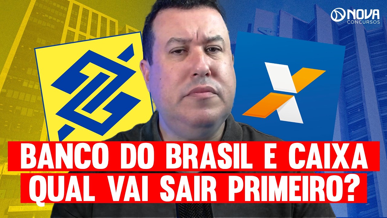 PRÓXIMOS CONCURSOS DO BANCO DO BRASIL E CAIXA 2025 🔥