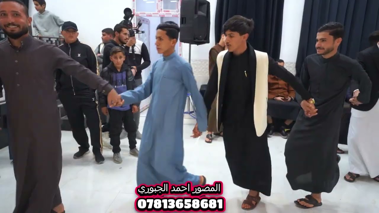 احمد الاسمر والعازف حمودي الحدي حفلة زفاف جمال عمار المحمود 
