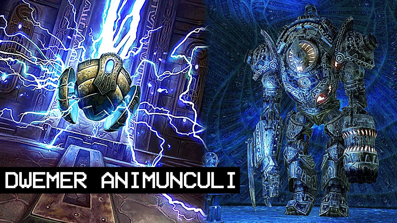 Skyrim - Secrets of the Dwarven Automatons - How the Dwemer Animunculi Work - Elder Scrolls Lore