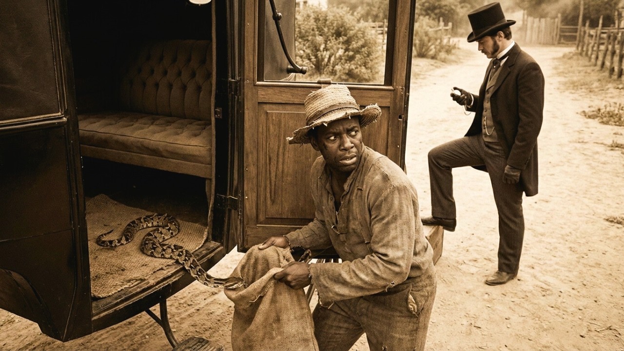 O ESCRAVO MATEIRO que soltou uma SURUCUCU na Carruagem do Coronel: A Passageira que Ninguém Viu!