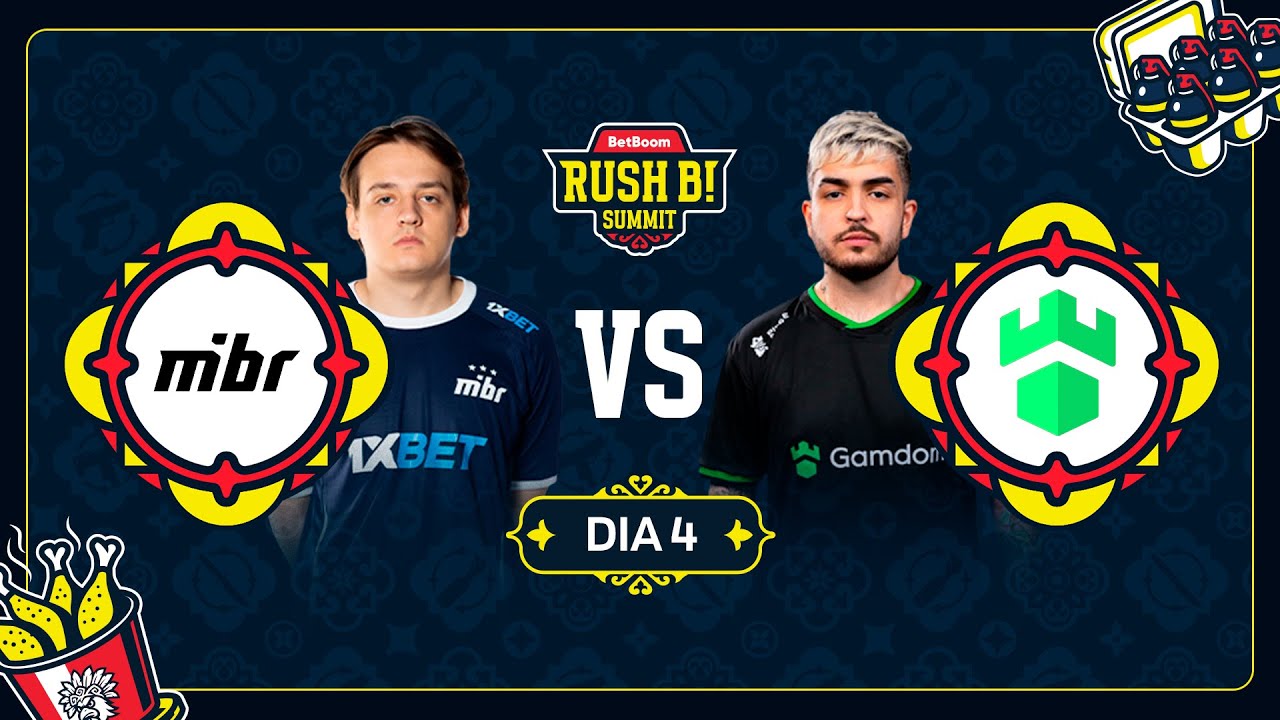 BETBOOM RUSH B! SUMMIT | MIBR x Gamdom Imperial | Chave dos Perdedores | AO VIVO 🇧🇷