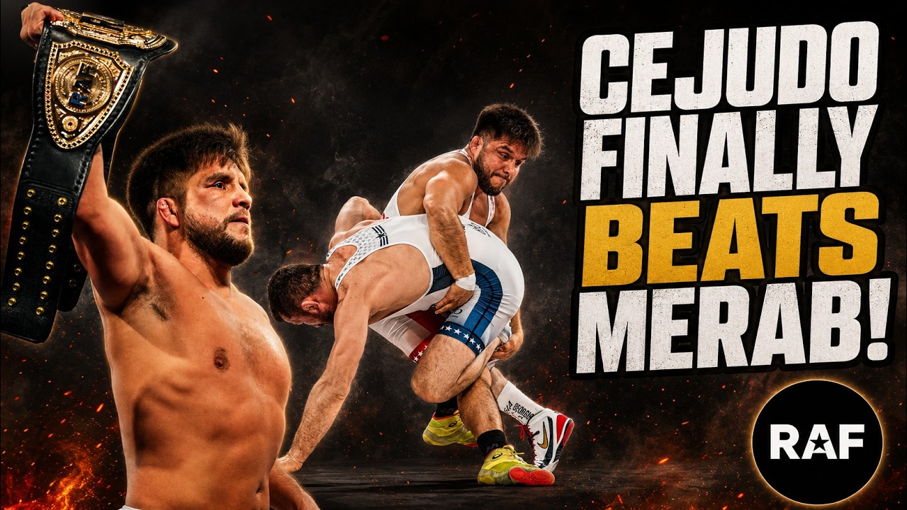 Henry Cejudo PINS Merab Dvalishvili in stunning rematch | RAF Wrestling