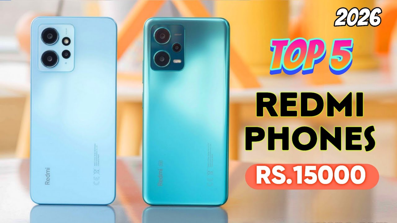 Top 5 Best Redmi Phone Under 15000 | Redmi Best Phone Under 15000 5g 2026