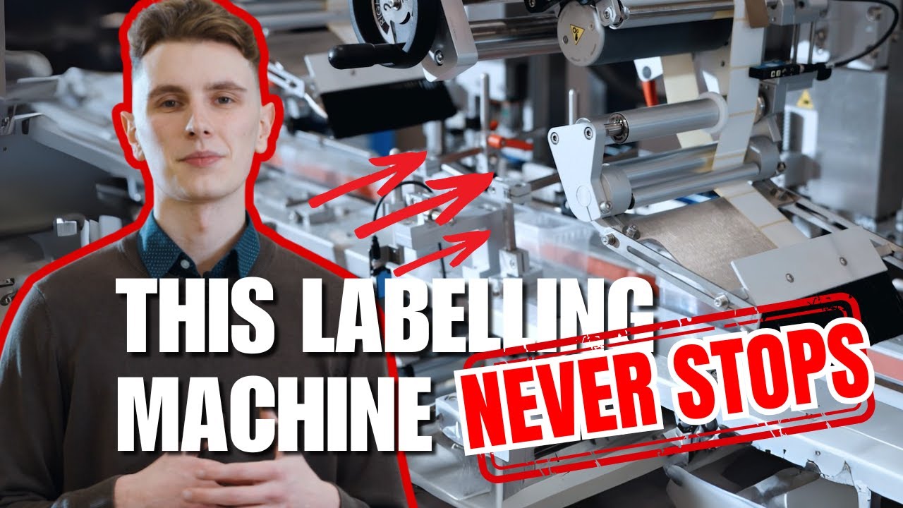 You Never Have to Stop Your Production Line with This Solution | NonStop Labelling Machine