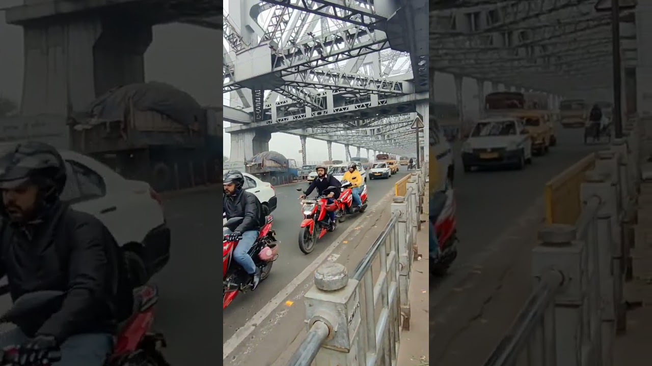 Howrah Bridge Kolkata 😳