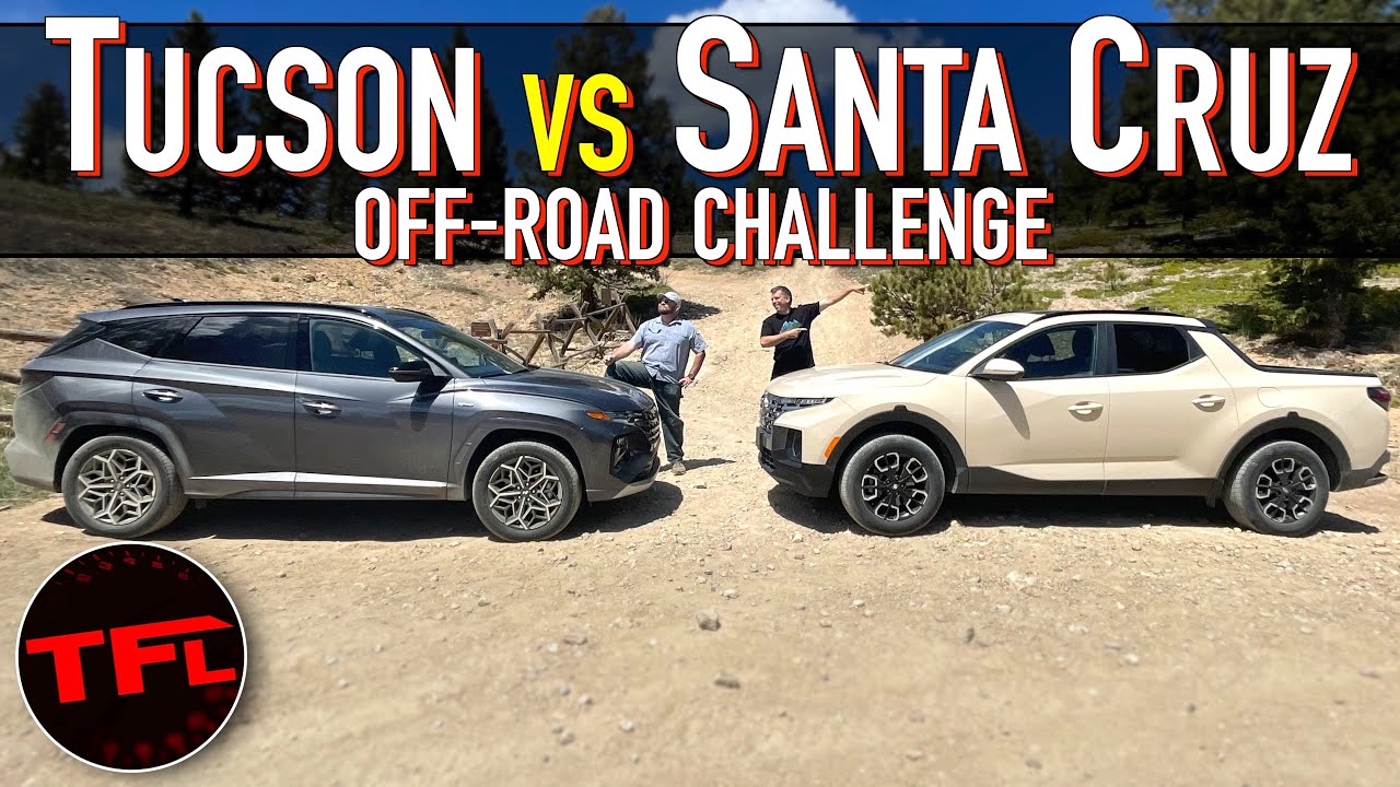 Truck vs SUV! Which Is Better Off-Road - Hyundai Santa Cruz or Tucson?