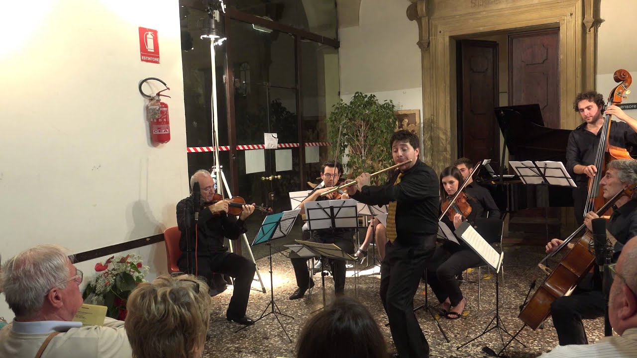 A. Vivaldi largo dall'Inverno per flauto e orchestra