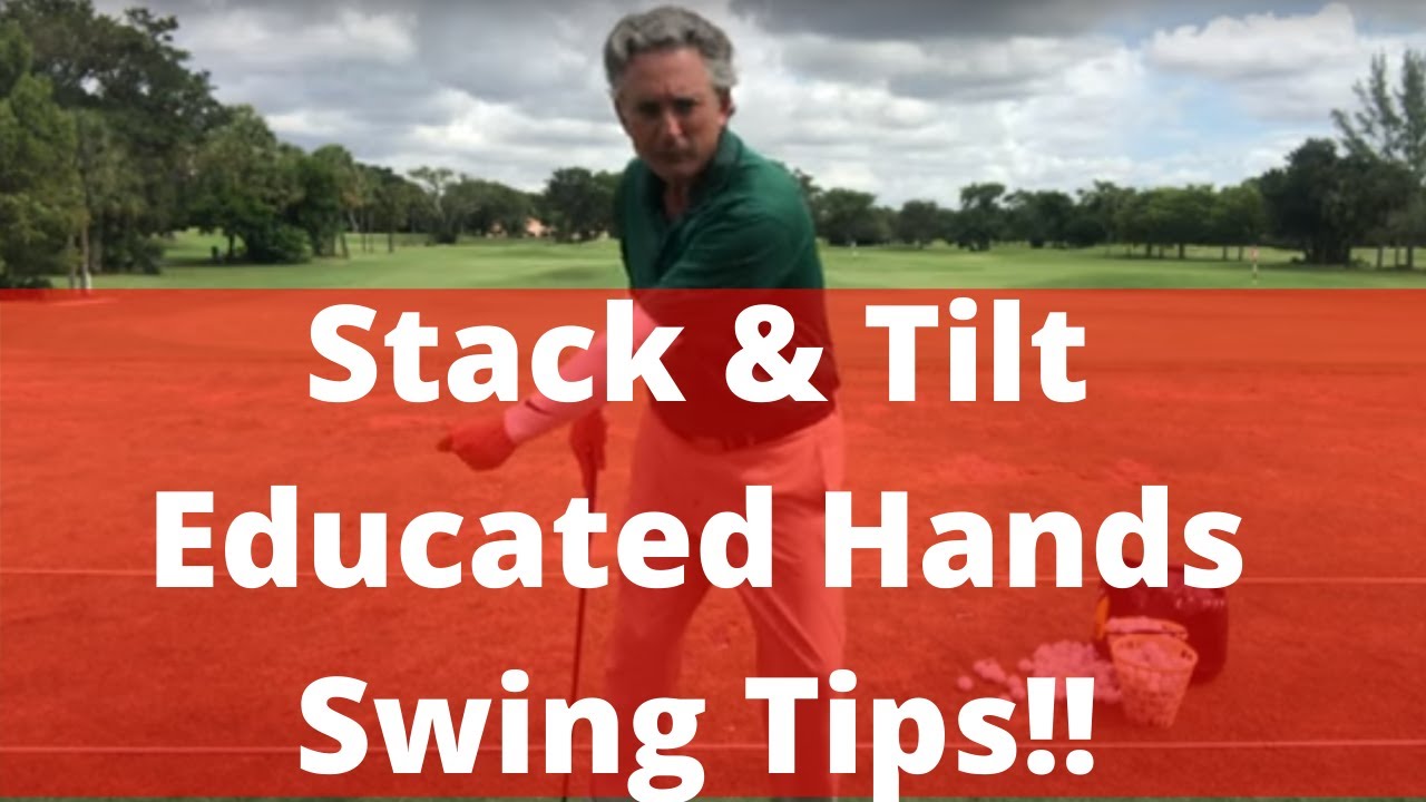 How to Get Educated Golf Hands in a Simple Way! Stack and Tilt! PGA Golf Professional Jess Frank