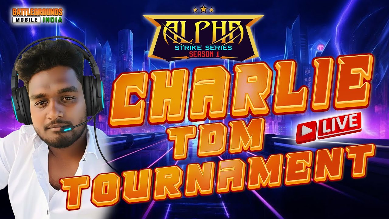 Tamil Gamer CHARLIE YT is LIVE 🔥🔥🔥 TDM Tournament Loading🔥🔥🔥🔥