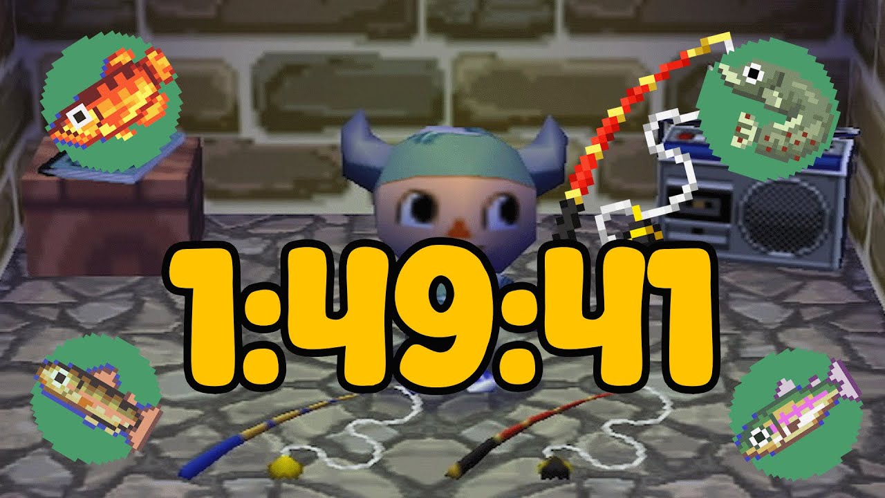 Doubutsu no Mori+ (どうぶつの森 +) - Golden Rod 1:49:41 (PB)