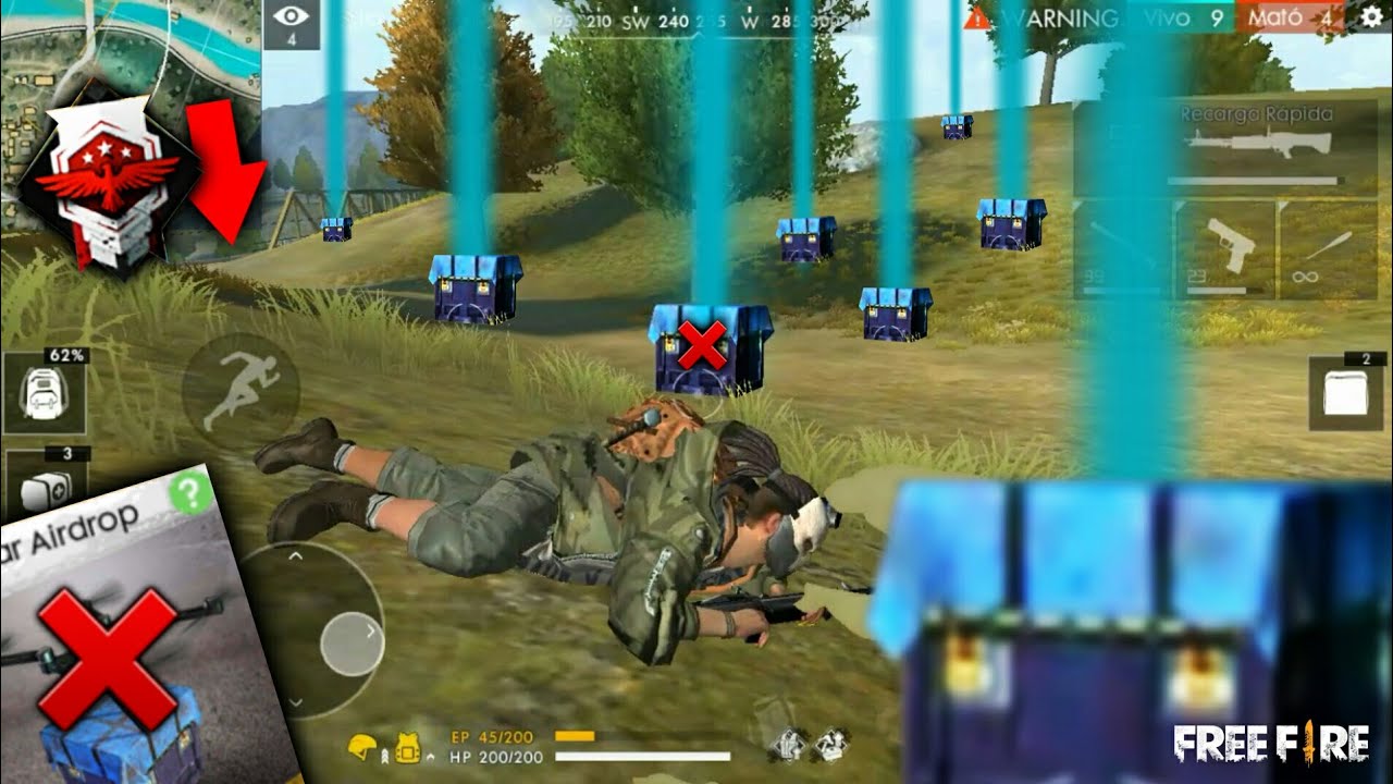 POR ESTO NUNCA DEBES LLAMAR UN AIRDROP EN UNA PARTIDA CLASIFICATORIA!!