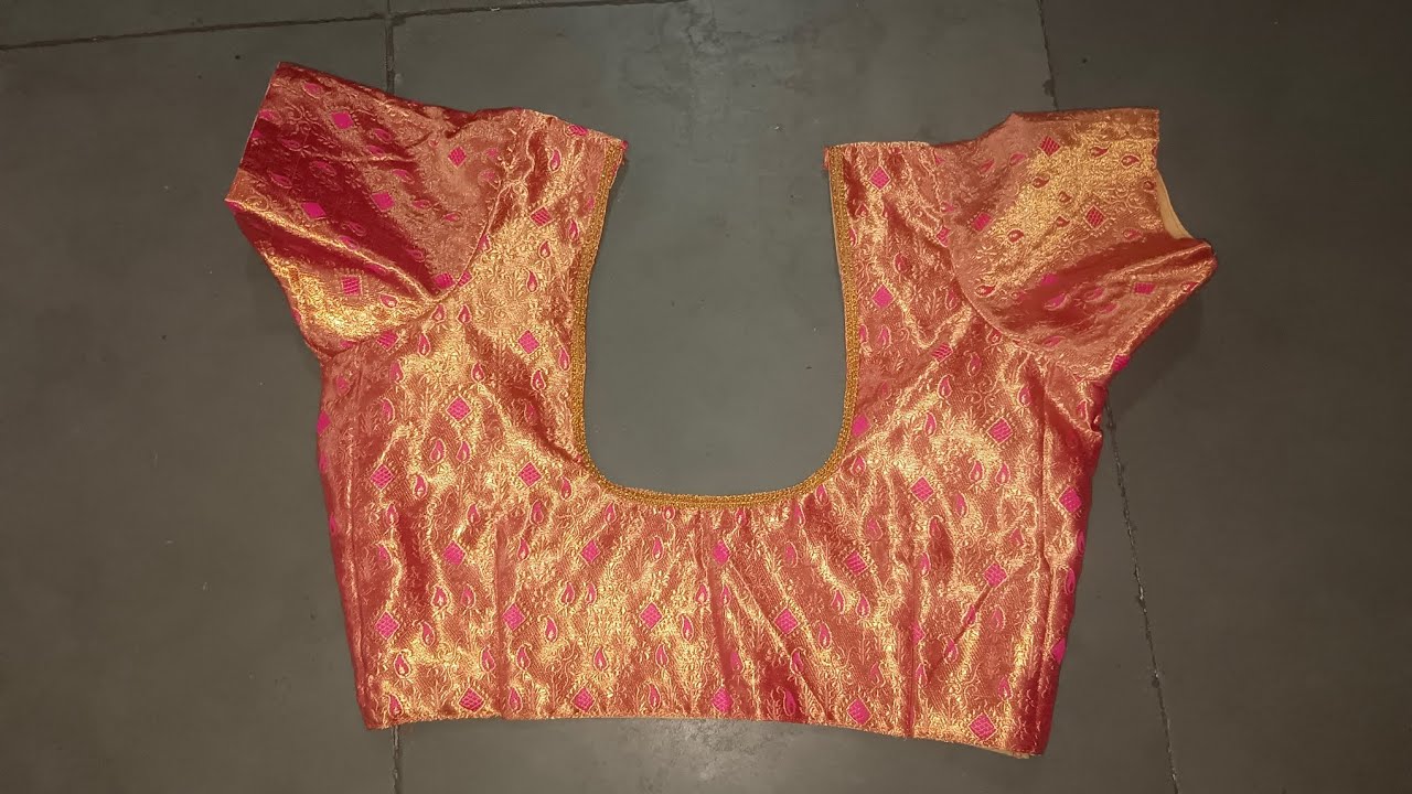 New blouse design 😯🤔 #blouse #cuttingandstitching #veenamgfashion