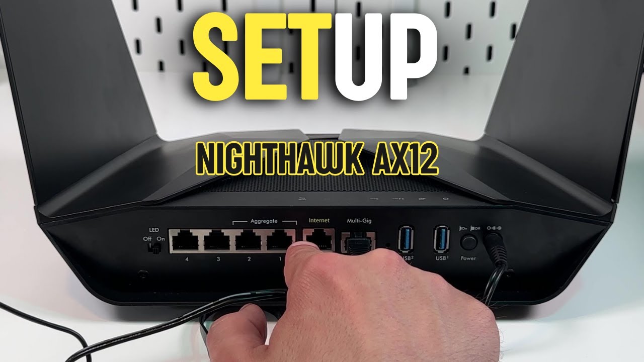 Как настроить Netgear Nighthawk AX12 — пошаговое руководство