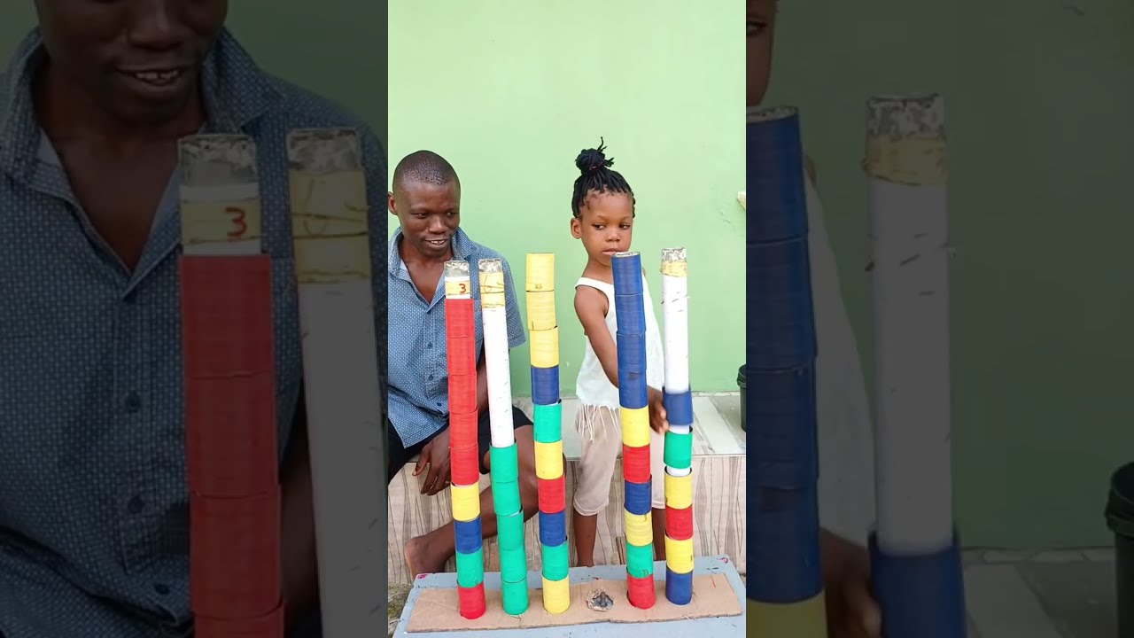 Kids vs Dad Colour Sorting Game! 😄 Who Is Faster? &ndash; Morning Showdown ☀️🔥