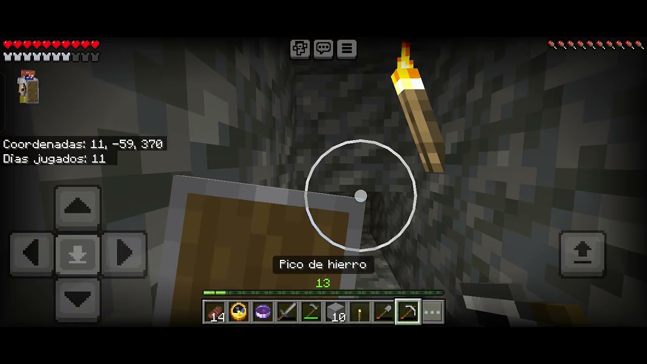 Iniciando mundo de Minecraft V primer diamante 