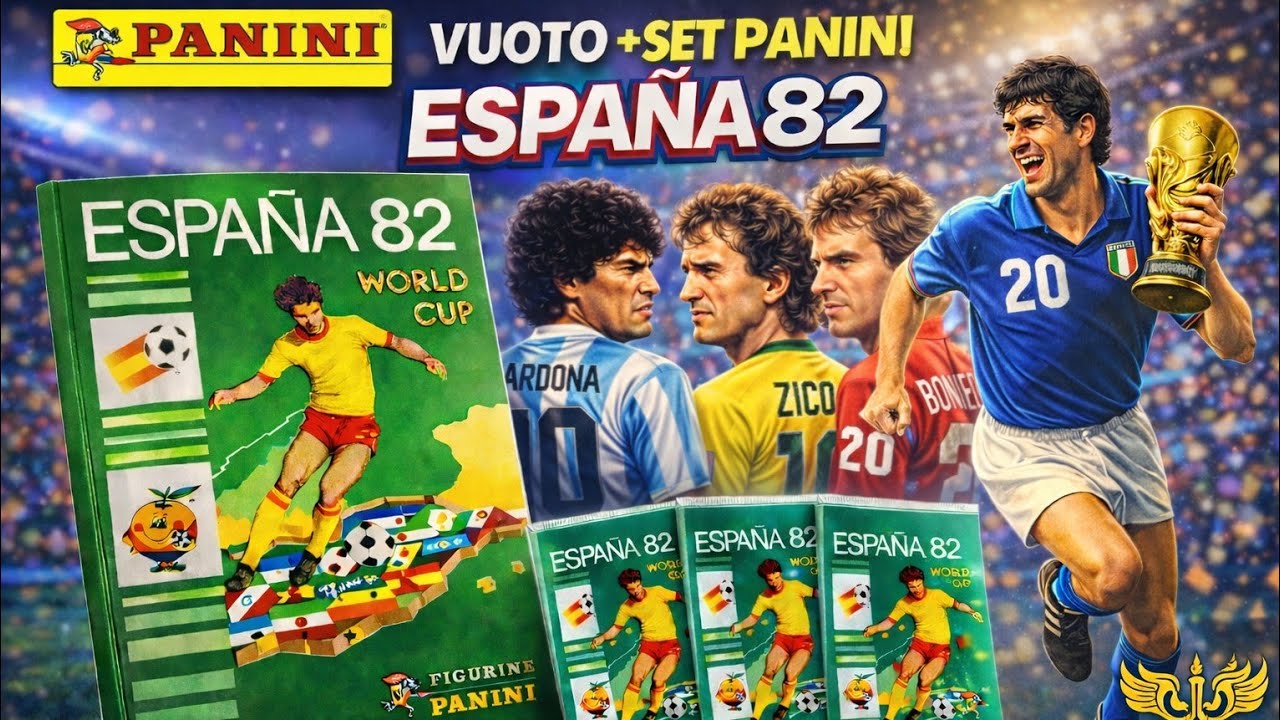 PANINI ESPANA 82: IL MONDIALE CHE DIMOSTRÒ CHE CREDERCI È LECITO!