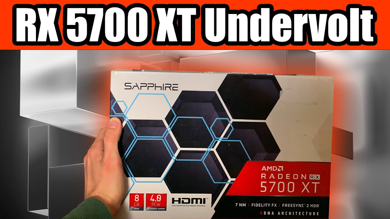 Понизьте напряжение на RX 5700 XT, чтобы увеличить FPS! — Обучающее видео