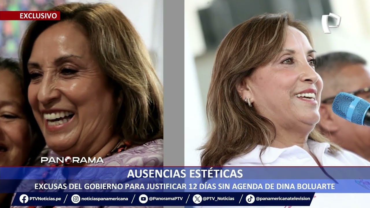 Cambios estéticos en la Presidenta Dina Boluarte - Panamericana TV