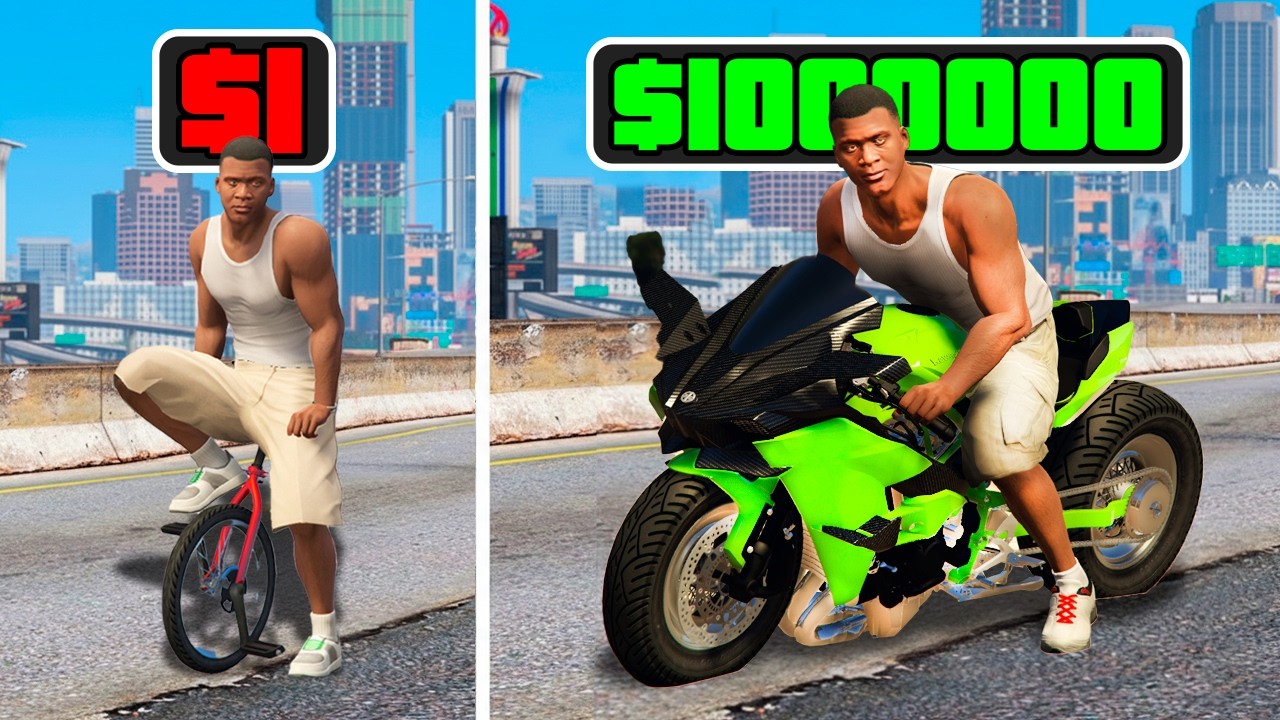 MOTO de $1 a $1.000.000 en GTA 5