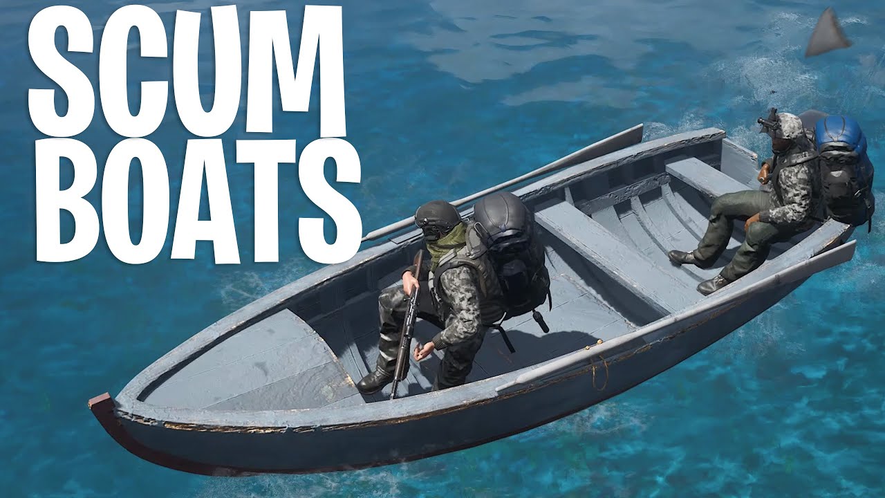 BECOMING PIRATES With BOATS IN SCUM - SCUM (Dead Water Update)