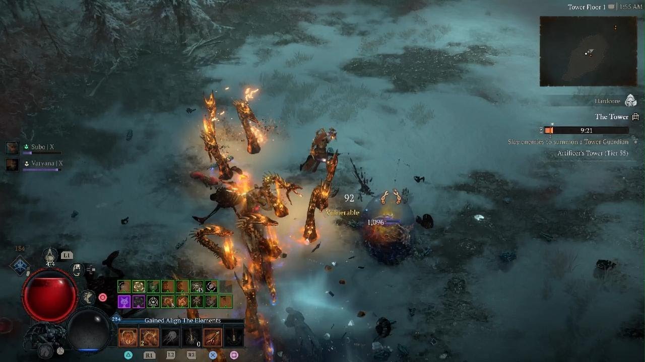Tower 55, HOBO Event D4S11 HydraSorc