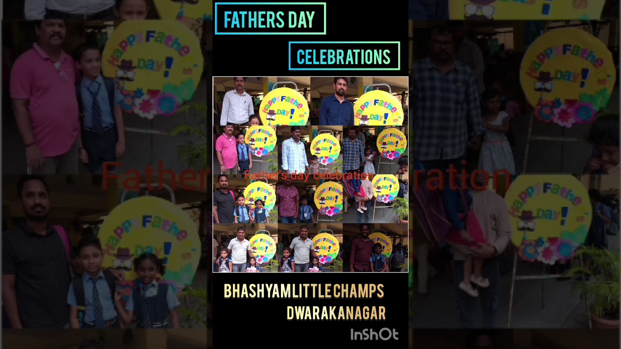 Fathers day celebrations at dwarakanagar branch