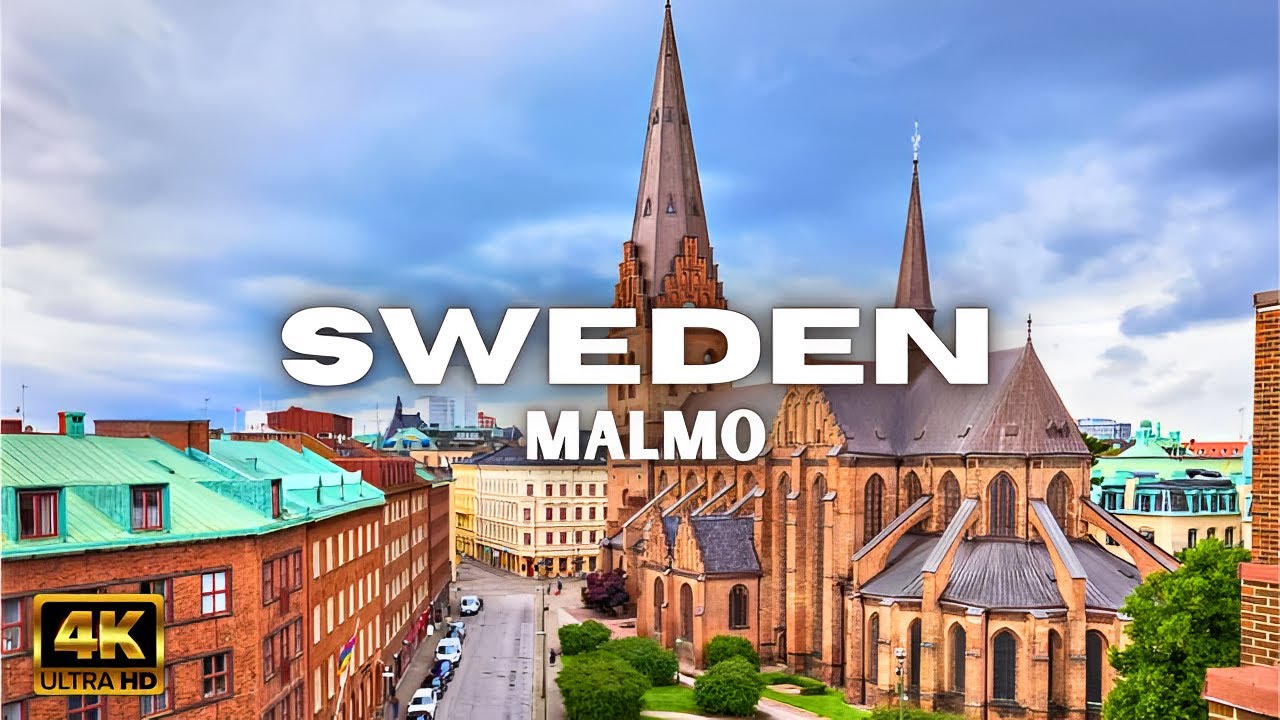 Walking Tour of  Sweden - MALMO - Sodra Forstadsgatan - Spangatan - Travel Sweden