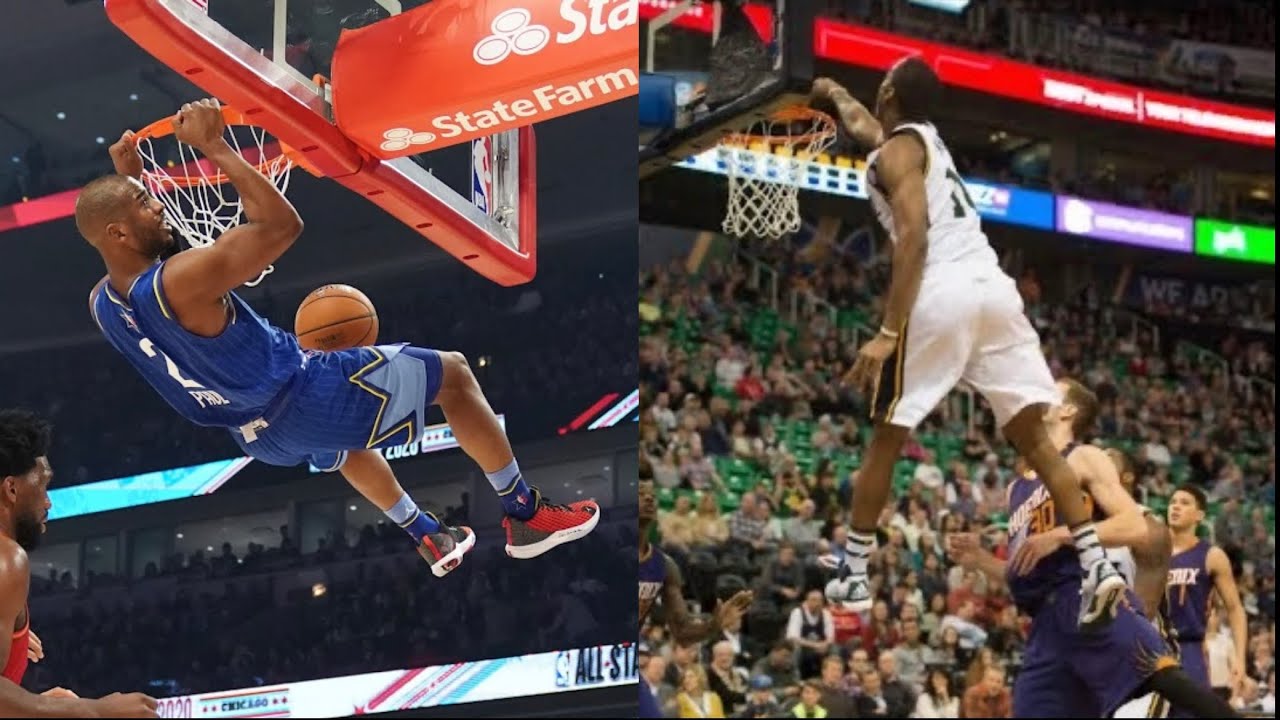 NBA “RARE UNFORESEEN GUARD DUNKS” MOMENTS