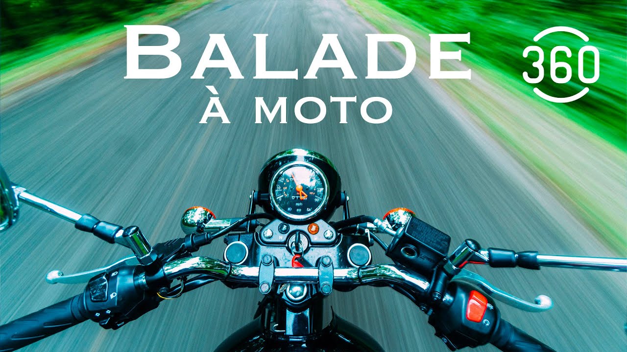 😎 Tour de moto - 6K VR 360 video