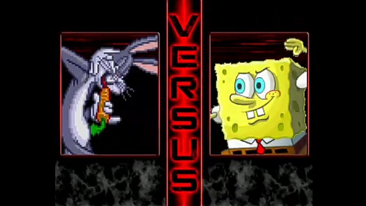 M.U.G.E.N #105: Bugs Bunny and Mickey Mouse vs SpongeBob and Tom