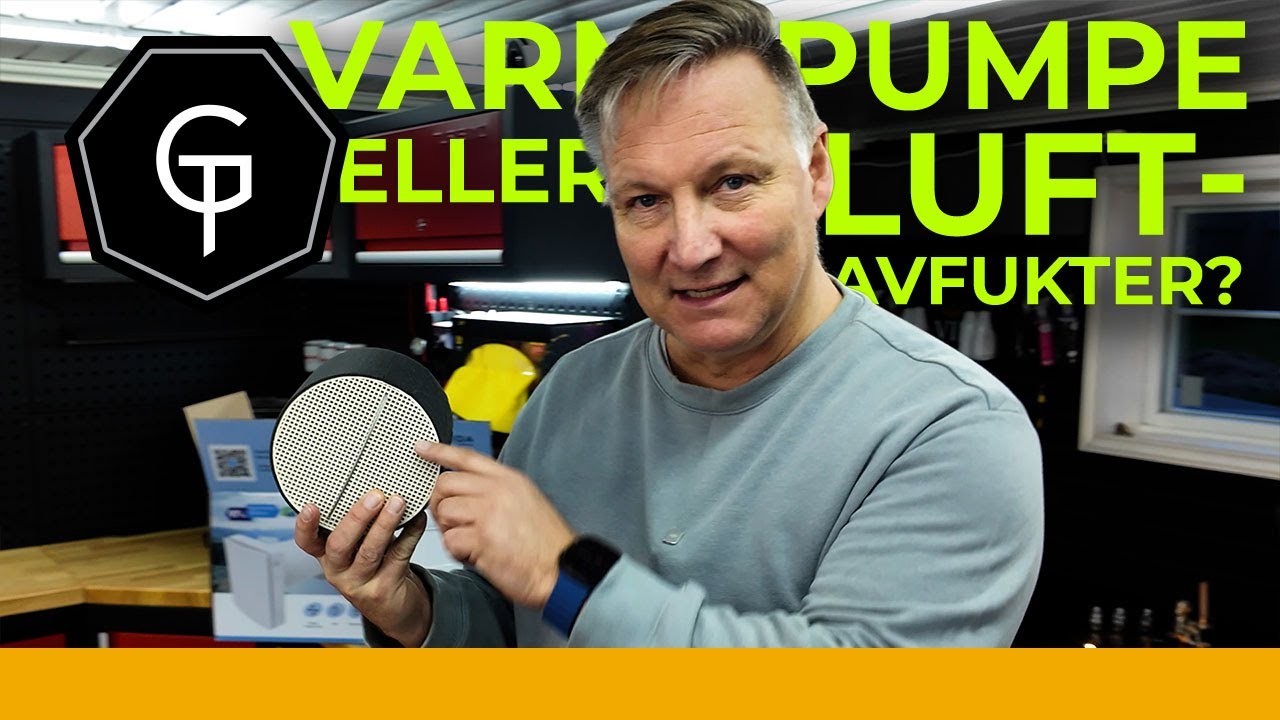 Derfor hjelper ikke varmepumpe mot fukt i garasjen din 🚫💦
