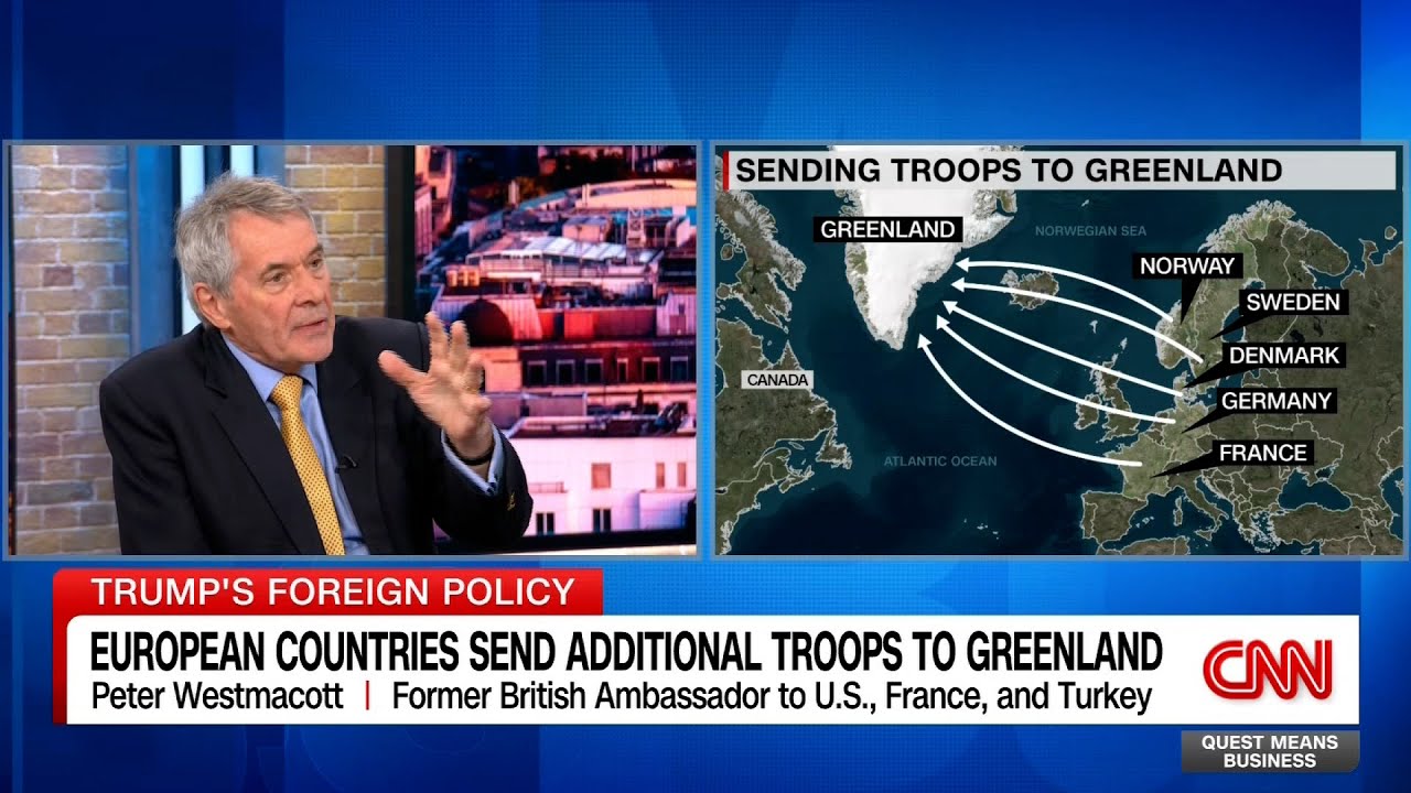 Westmacott on EU Troops Sent to Greenland: "Gesture of solidarity"