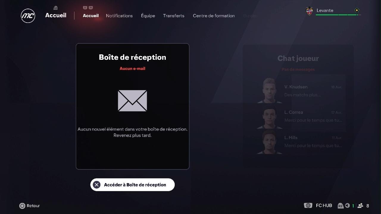 EA SPORTS FC 25_carrière Levante remporte encore la liga dans un match de gala