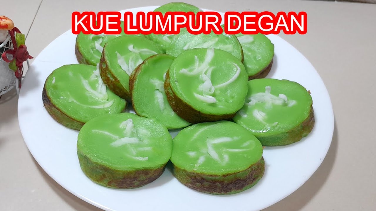 Makan Satu Pasti Kurang, Kebangetan Enaknya! RESEP KUE LUMPUR PANDAN KELAPA MUDA |