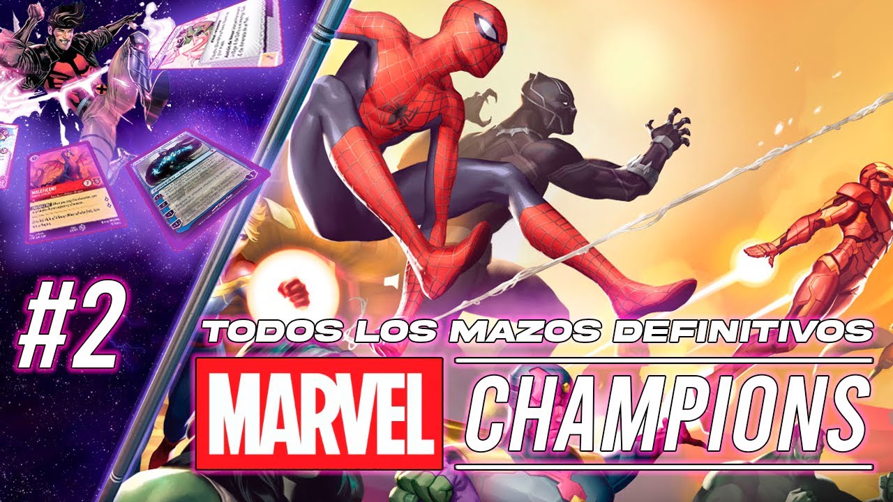 MARVEL CHAMPIONS | El MEJOR MAZO para cada h&eacute;roe
