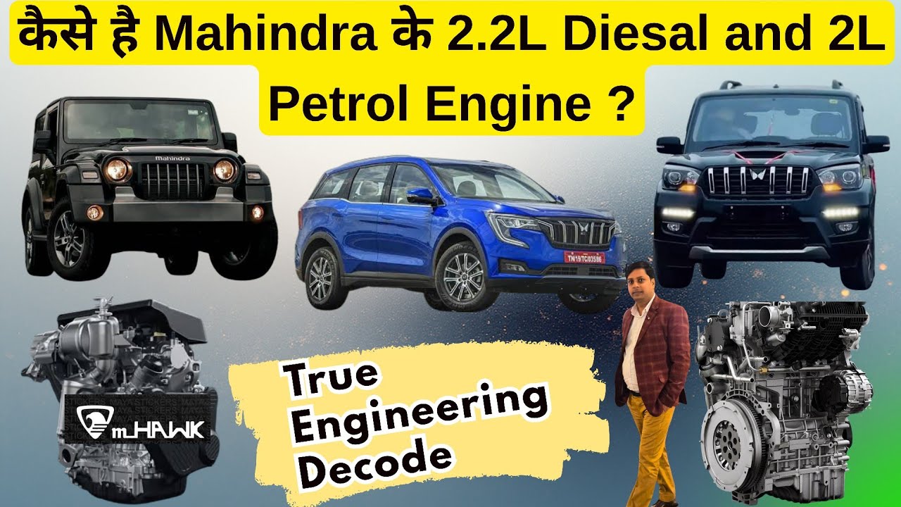 Technology Behind Scorpio, Thar & XUV700 Engine's ? | A Deep Dive Auto Tech | #thar #scorpio #xuv700