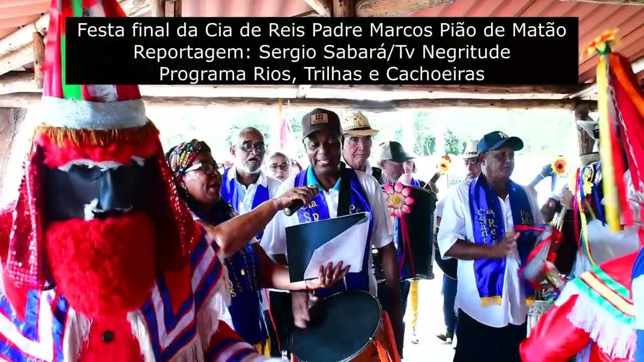 Festa final da Cia de Reis Padre Marcos Pião