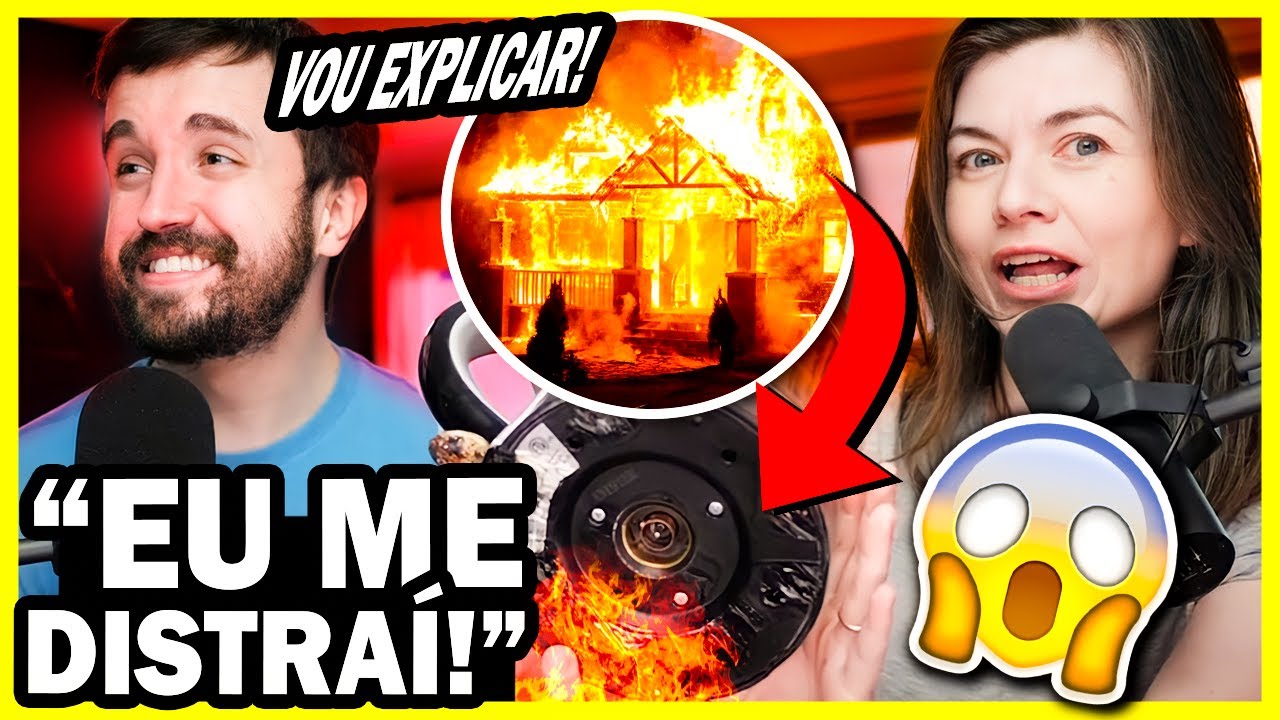 BOTEI A CHALEIRA ELÉTRICA NO FOGO